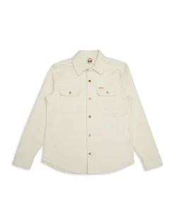 Vacay Cord Shirt - Dirty White