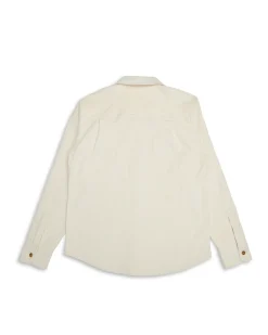 Vacay Cord Shirt - Dirty White