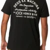 Venice Address Pocket Tee - Black