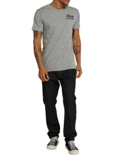 Venice Address Pocket Tee - Grey Marle