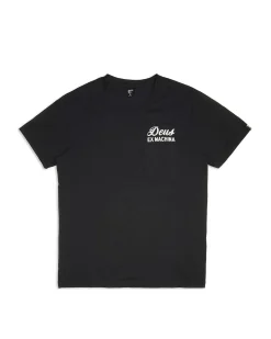 Venice Address Pocket Tee - Black