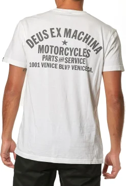Venice Address Tee - White