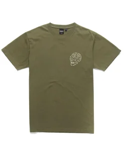 Venice Skull Tee - Forest Green