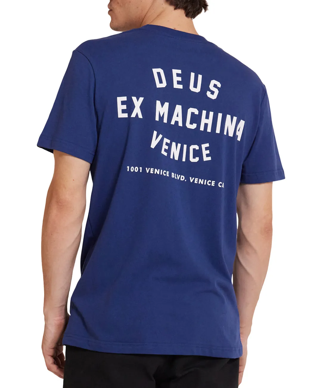 Venice Skull Tee - Mechanic Blue