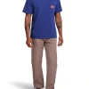 Venture Pocket Tee - Dusty Blue