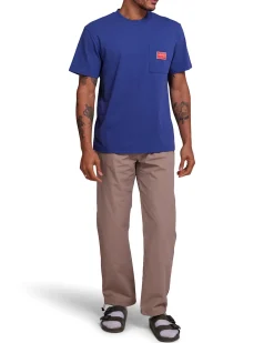 Venture Pocket Tee - Dusty Blue
