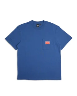 Venture Pocket Tee - Dusty Blue