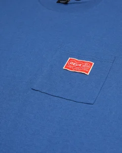 Venture Pocket Tee - Dusty Blue