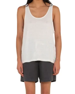 Waverley Tank (Oversized Fit) - Dirty White