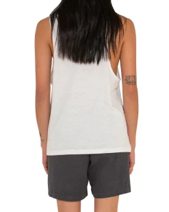 Waverley Tank (Oversized Fit) - Dirty White