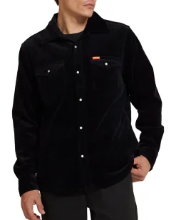 Western Cord Shirt - Black