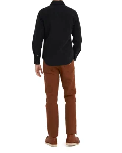 Western Moleskin Shirt - Black