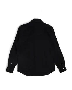 Western Moleskin Shirt - Black