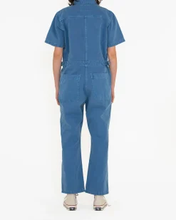 Winona Coverall - Overdyed Light Indigo