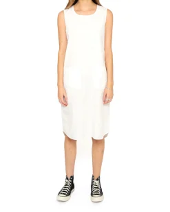 Work Dress (Relaxed Fit) - White