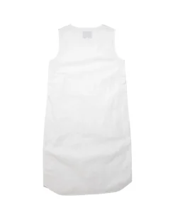 Work Dress (Relaxed Fit) - White