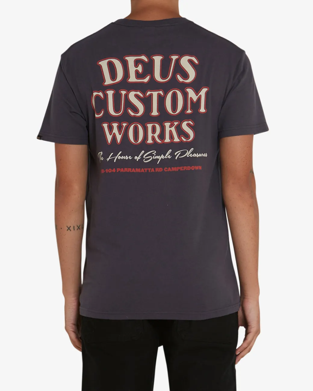 Works Tee (Regular Fit) - Shadow Black