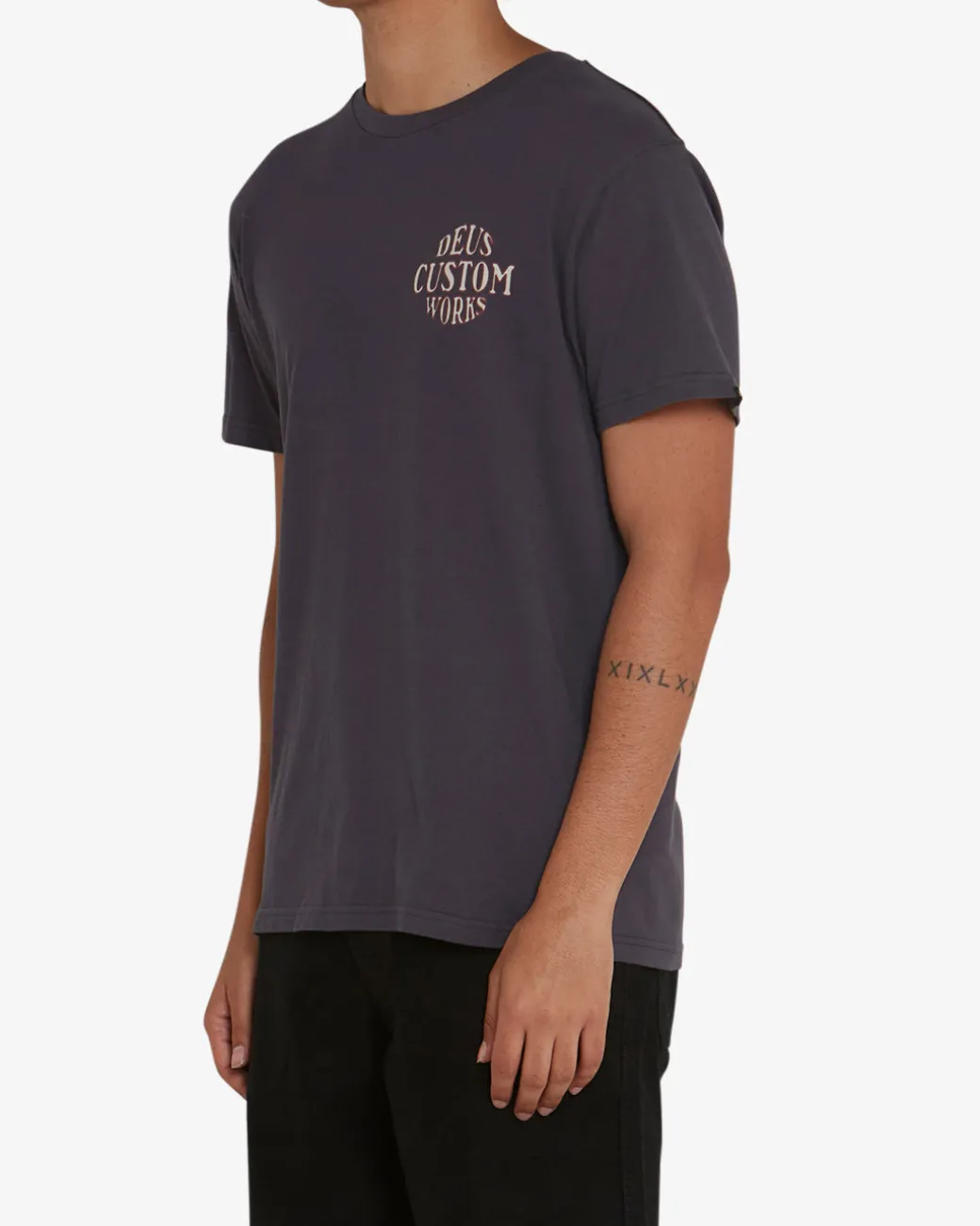 Works Tee (Regular Fit) - Shadow Black