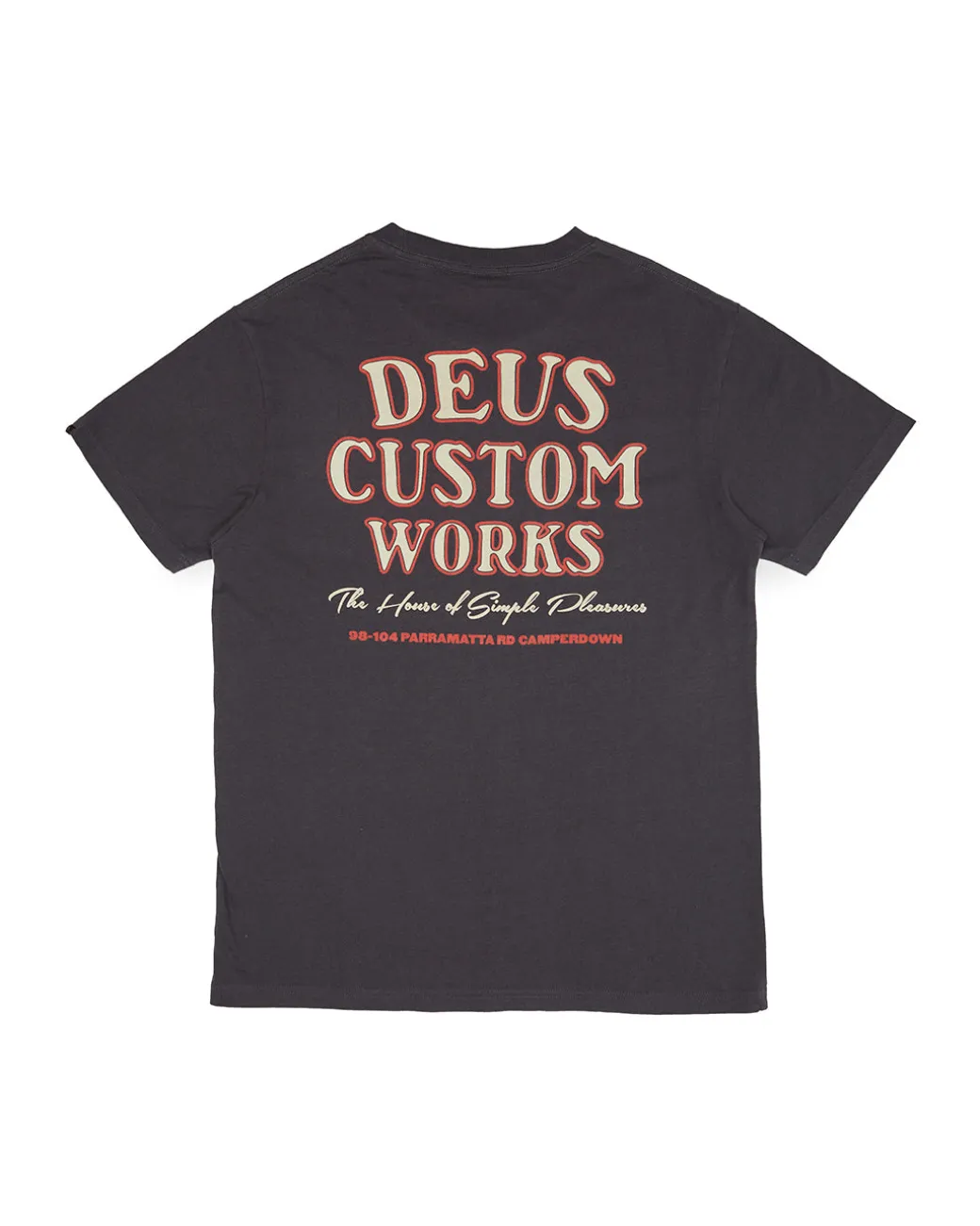 Works Tee (Regular Fit) - Shadow Black