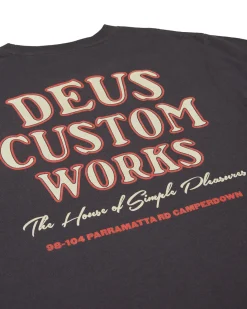 Works Tee (Regular Fit) - Shadow Black