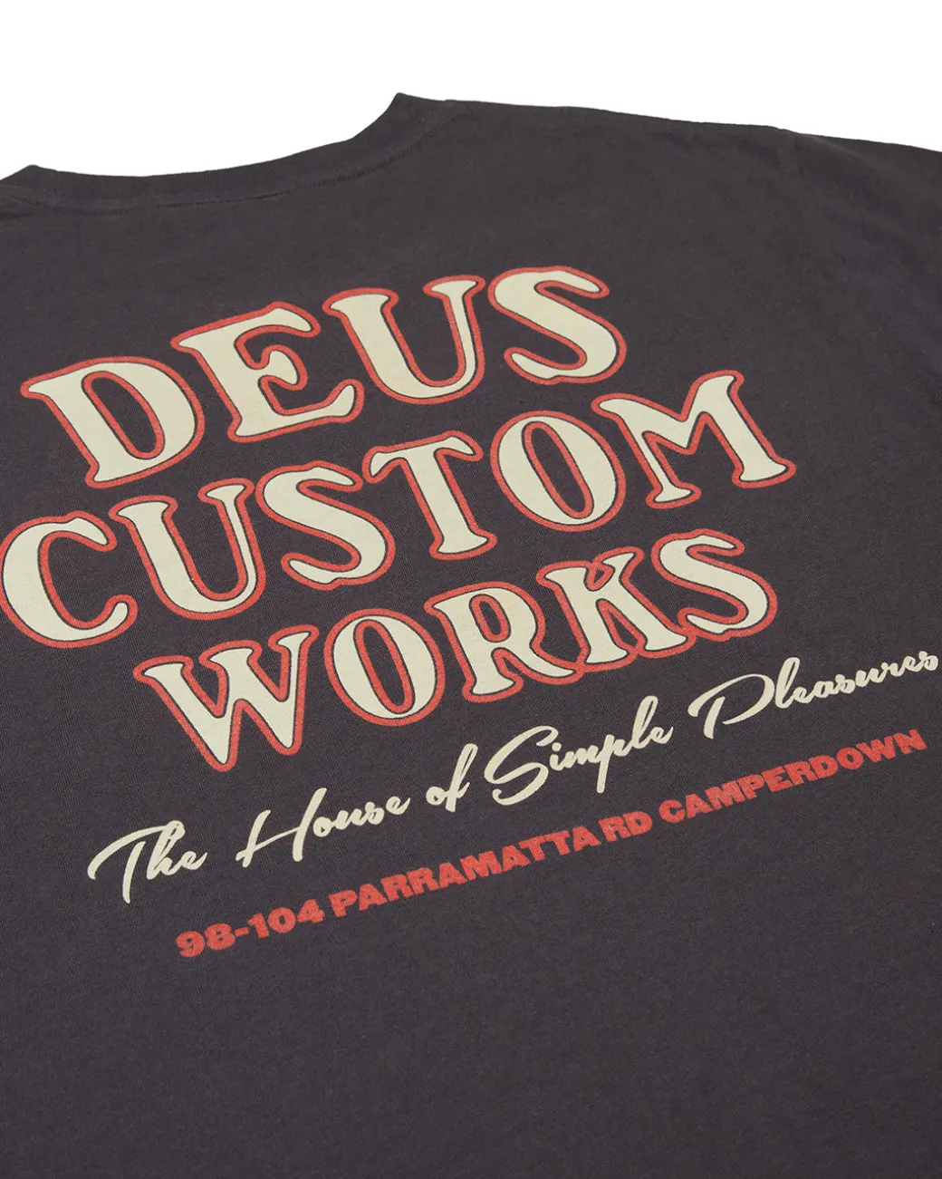 Works Tee (Regular Fit) - Shadow Black
