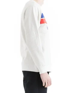 Zone Out Team Crew - Light Grey Marle