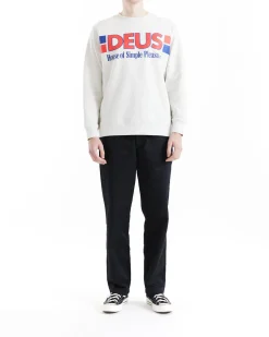 Zone Out Team Crew - Light Grey Marle