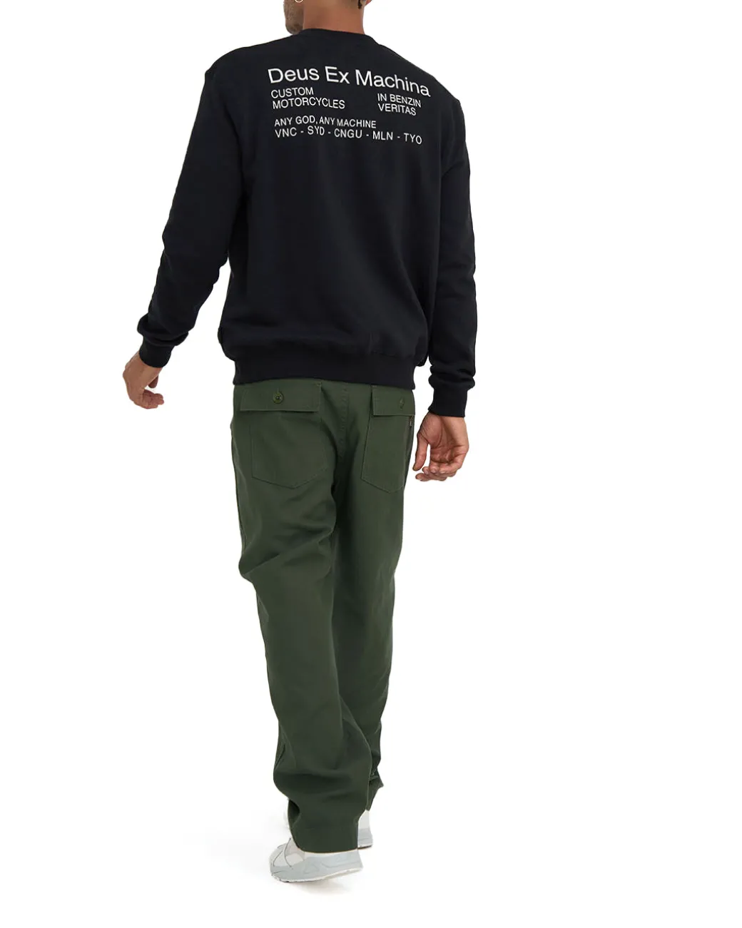 Zoning Cordura Crew - Black